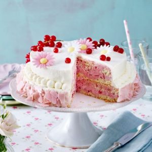 Rote Grütze Etagenkuchen