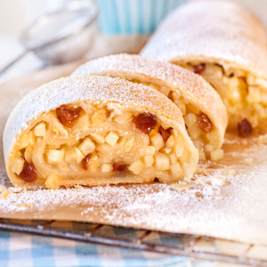 Veganer Apfelstrudel