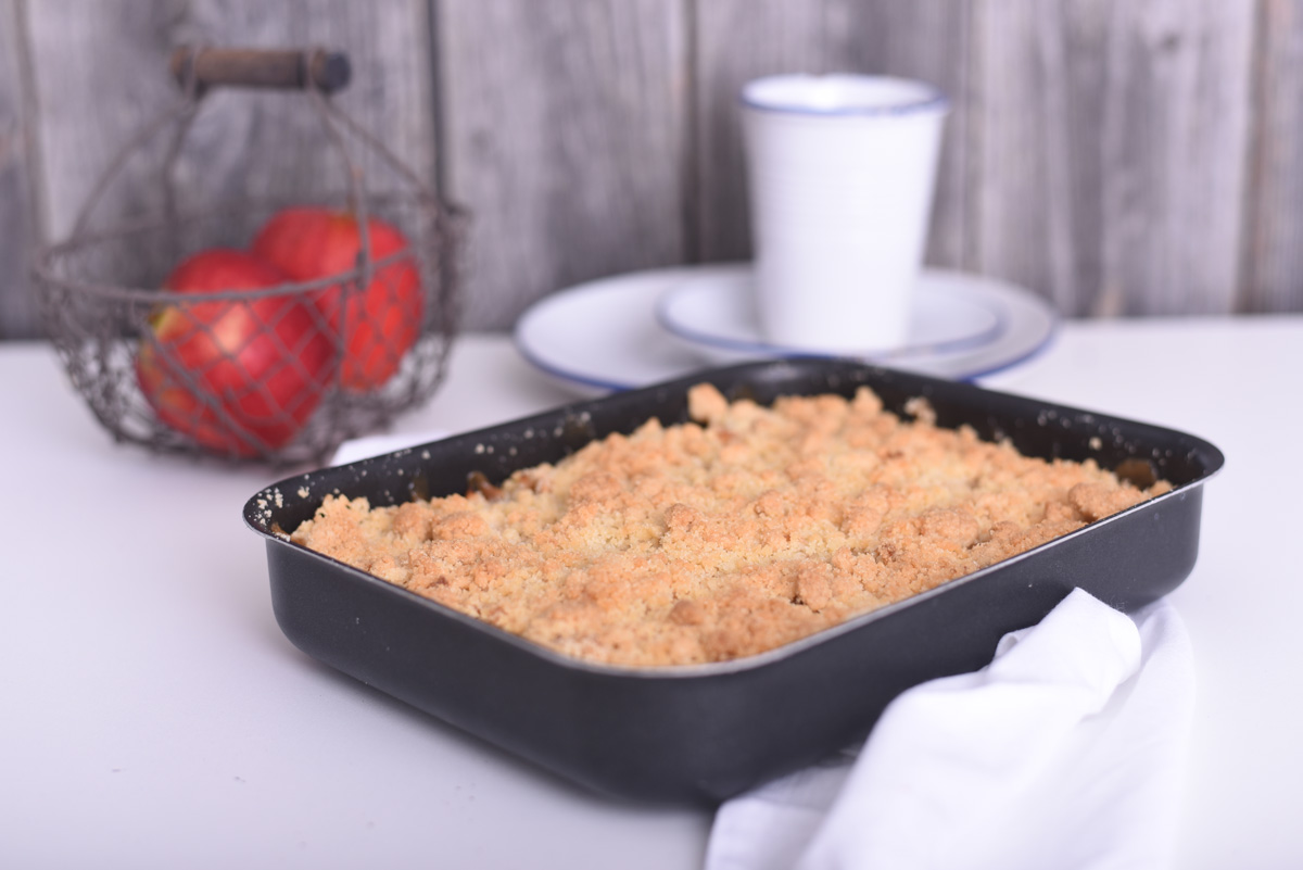 Apfel-Karamell-Lasagne