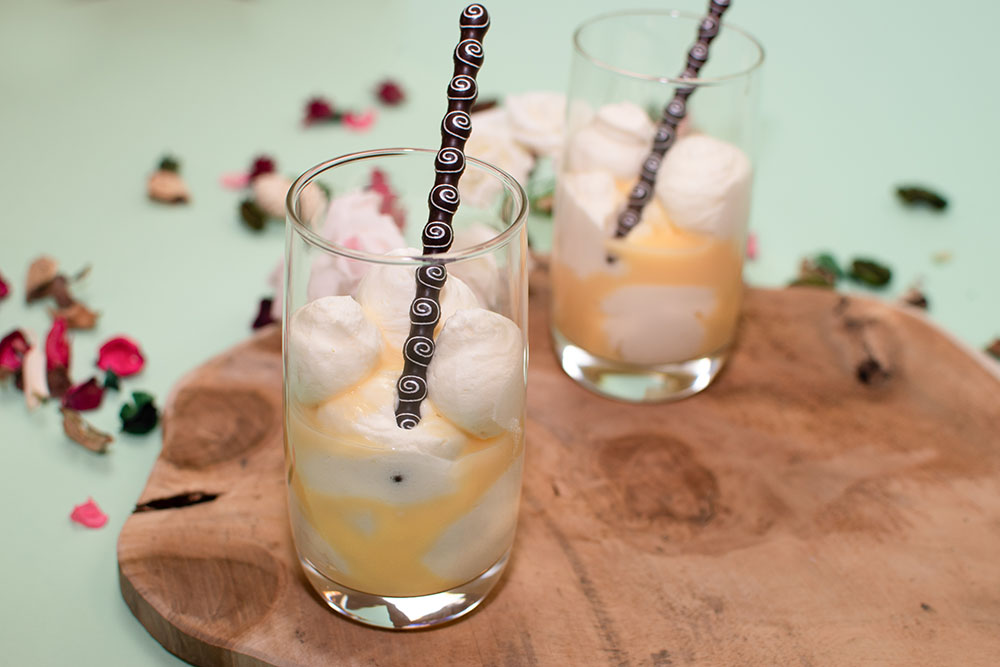 Eierlikörtraum im Glas