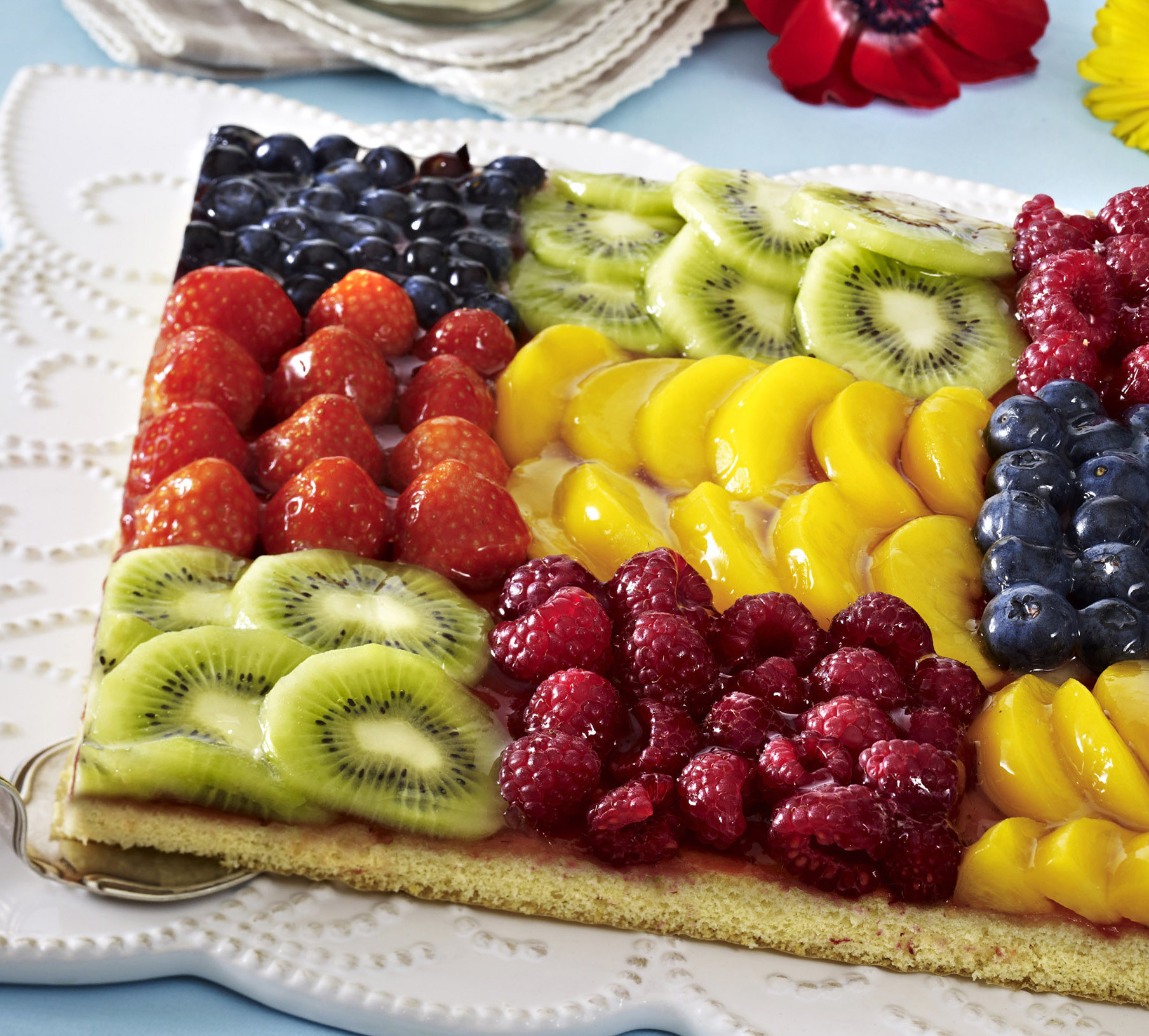 Früchtetraum vom Blech