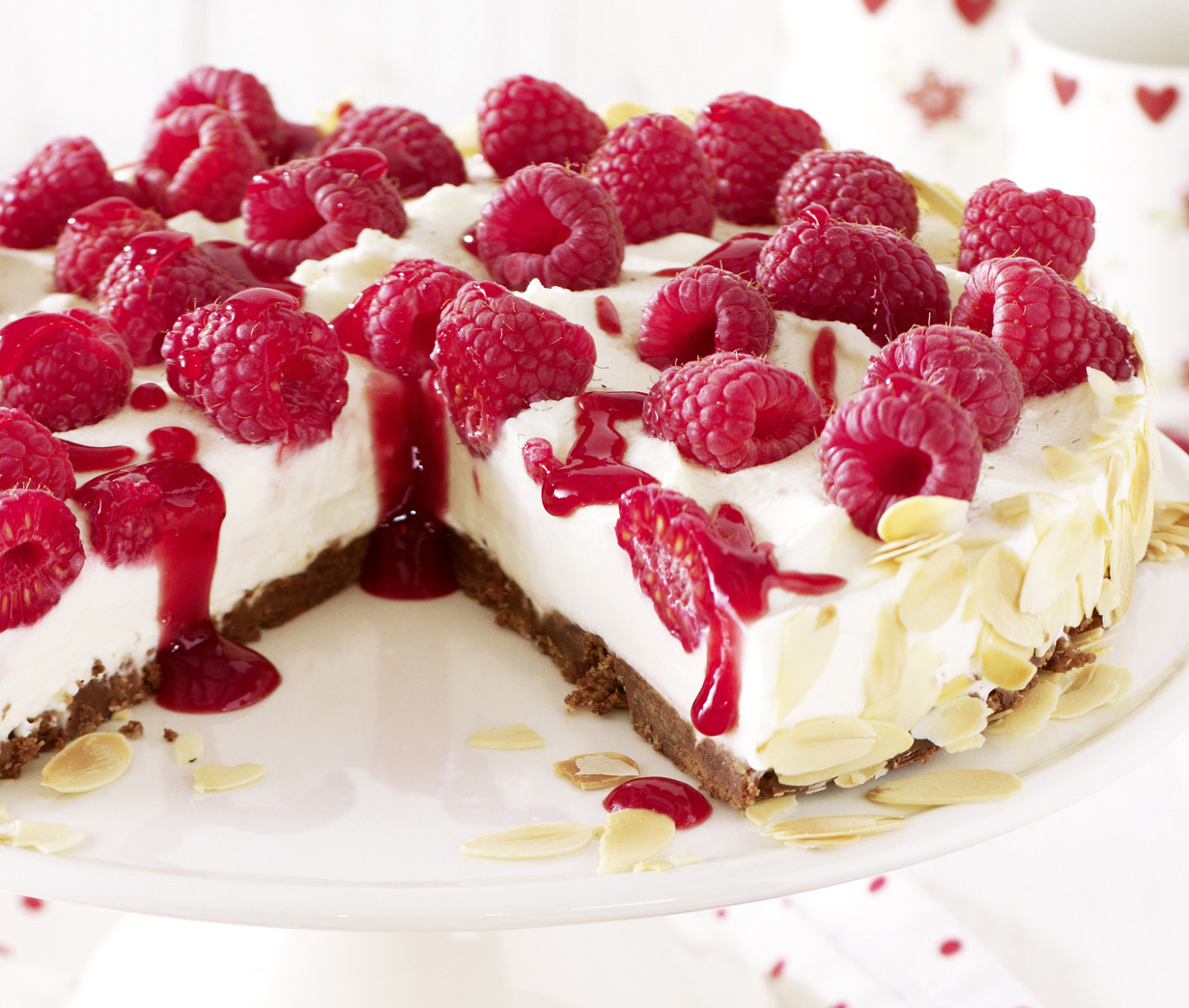 Himbeer-Desserttorte