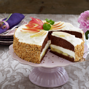 Apfel-Schoko-Torte