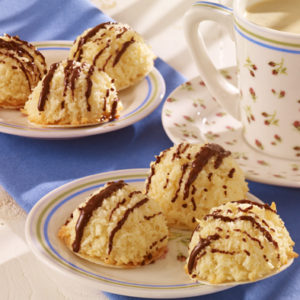 Crème-fraîche-Makronen