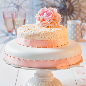 Vegane Hochzeitstorte