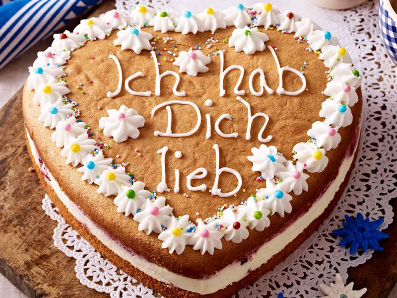 Lebkuchen-Herztorte