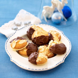 Mandel-Schoko-Kreise