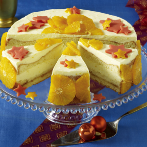 Orangencreme-Torte