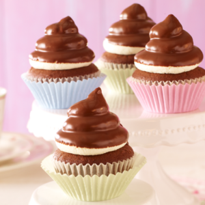 Schokokuss-Cupcakes
