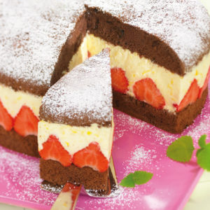 Schoko-Erdbeertorte