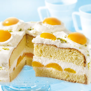 Spiegelei-Käse-Torte