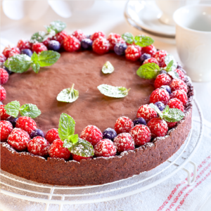 Vegane Schokotorte