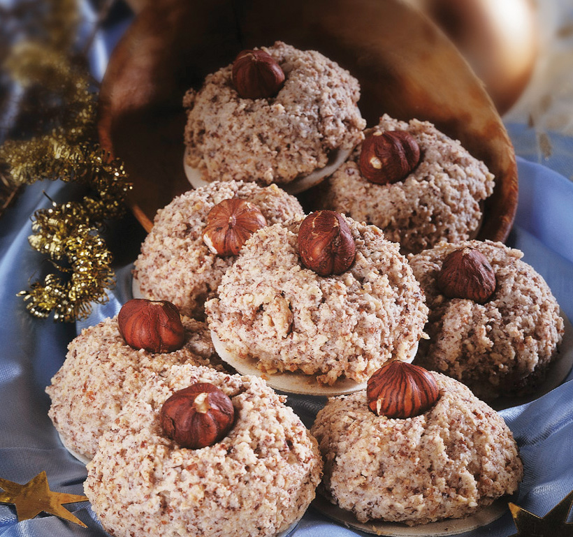 Vegane Haselnuss-Makronen