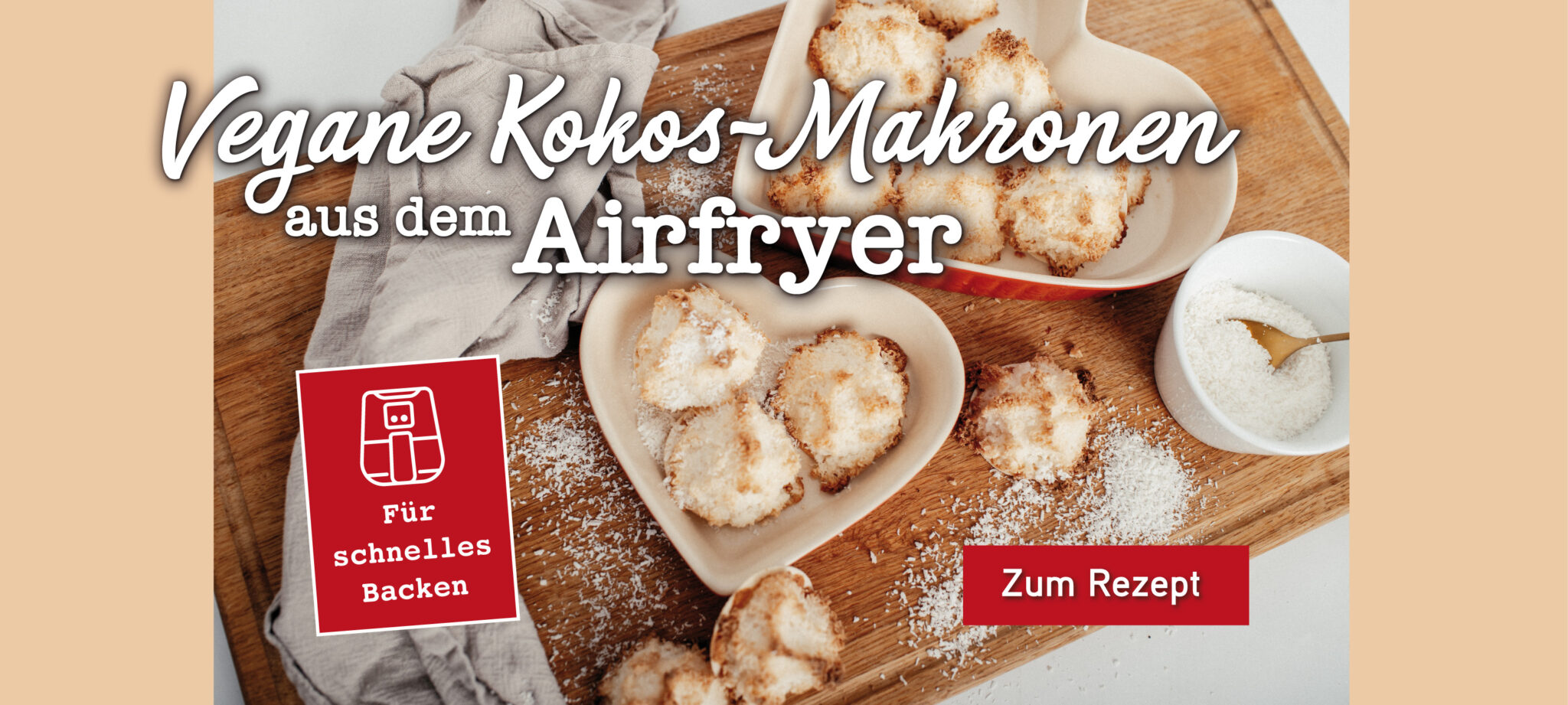 Vegane Kokos-Makronen