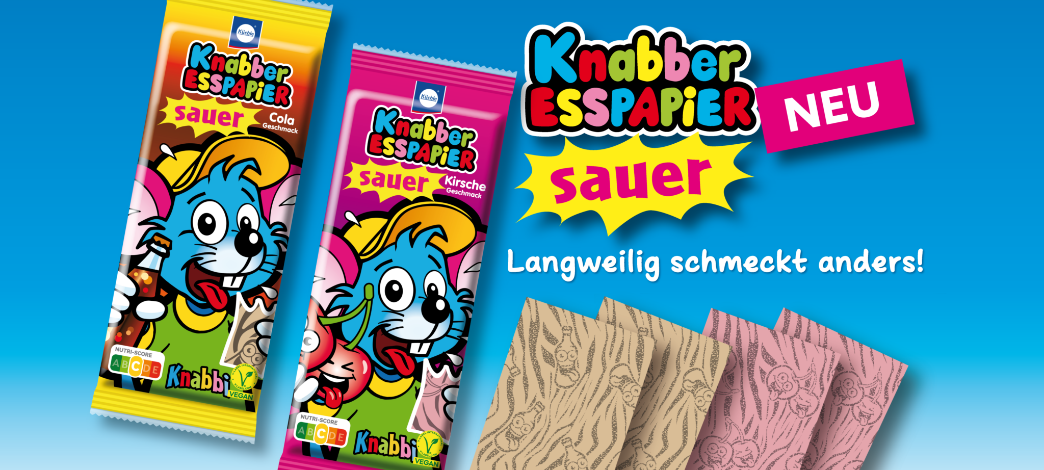 Knabber-Esspapier sauer